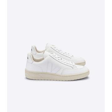 Veja V-12 LEATHER Sneakers Heren Wit | BE 345YXF